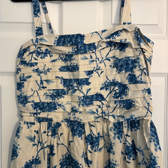 Abercrombie & Fitch Blue Floral Dress - Picture 3 of 5